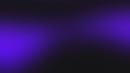 Obraz premium Grainy and textured purple-black gradient background, creating a noisy abstract effect for banners and header designs.