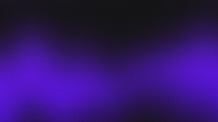 Noisy grainy texture with a gradient from purple to black, forming an abstract banner or poster header backdrop design.