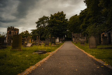 New Calton Burial Ground, Edinburgh, Scotland, United Kingdom. 