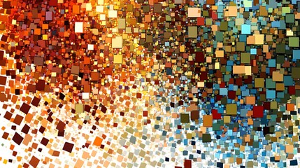 Fototapeta premium Abstract 3D Cube Art Collection: Geometric Designs, Textures, and Colorful Patterns