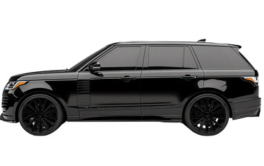 A sleek black luxury SUV showcasing modern design and advanced features, perfect for stylish transportation and adventure.