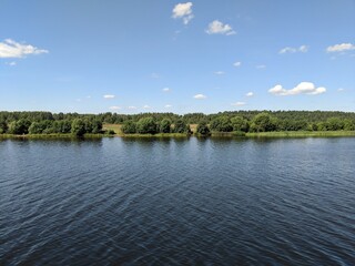 lake and sky