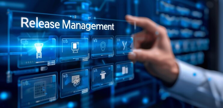 Key processes involved in effective release management practices.