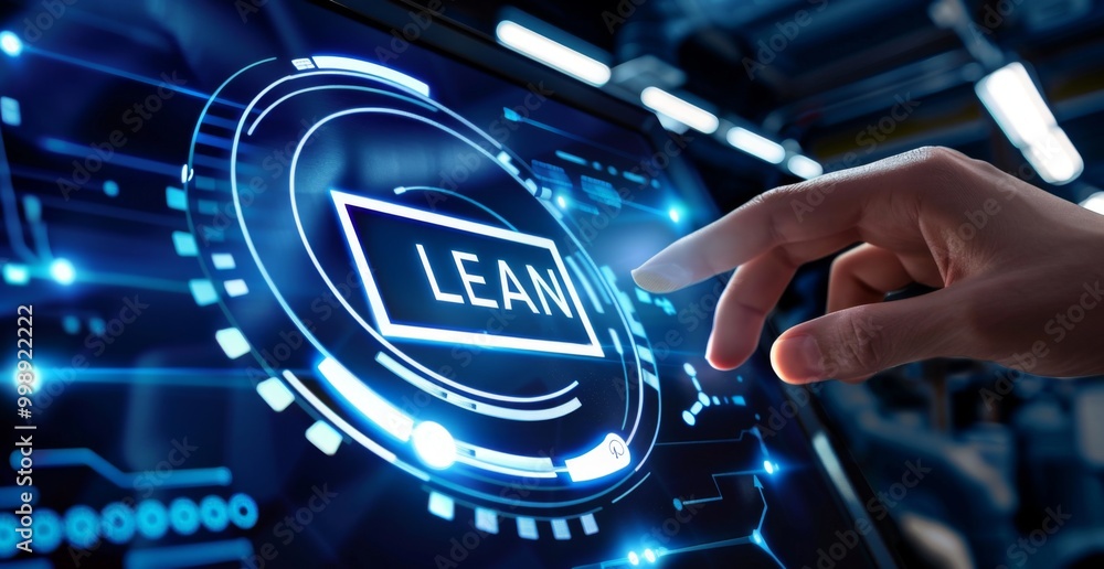 Poster the role of technology in streamlining lean processes