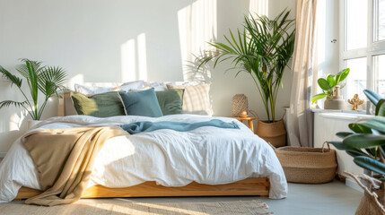 A discussion on the rise of sustainable bedding sets in the home decor market, focusing on ethical production practices.