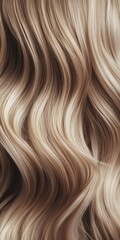 Fototapeta premium beautiful human hair golden blond color for backdrop
