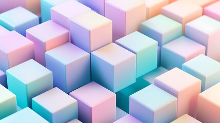 Obraz premium Abstract 3D Cube Art Collection: Geometric Designs, Textures, and Colorful Patterns