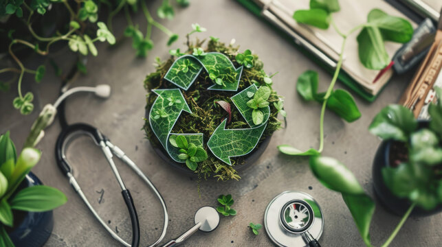 A guide to implementing circular economy principles in healthcare, focusing on reducing waste and improving resource efficiency.