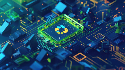 A guide to the role of digital platforms in supporting the circular economy, focusing on data-driven solutions and resource efficiency.