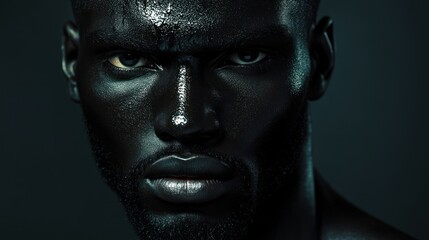 Intense Gaze Portrait