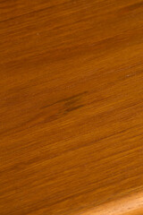 Obraz premium 1960s vintage teak cabinet. Minimalist design furniture. Close-up detail photograph.