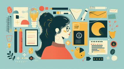 A visual breakdown of the key elements of a personal branding strategy, from mission statement to content creation.