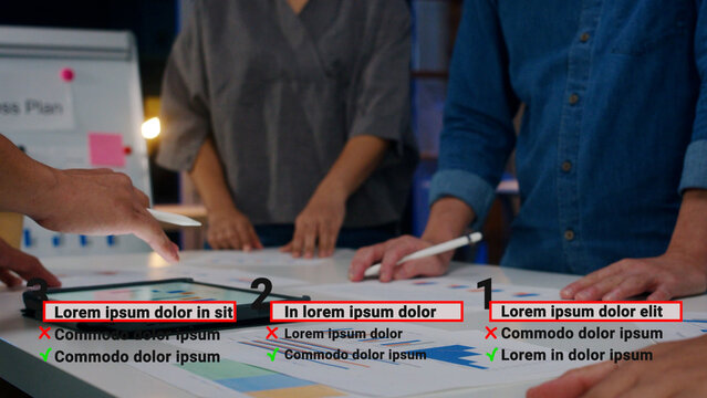 Shape Titles With Checkboxes 05