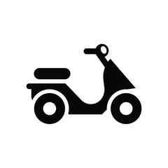 Scooter bike icon