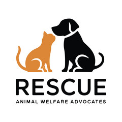 Animals Rescue Logo design