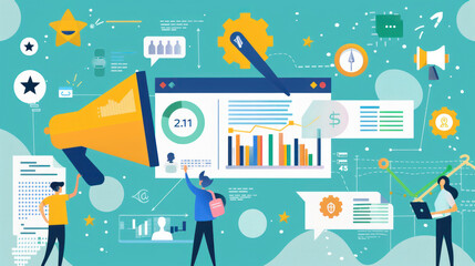 A visual of a brand reputation management strategy, highlighting crisis management, PR, and customer feedback.