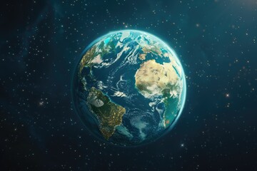 Fototapeta premium earth in space