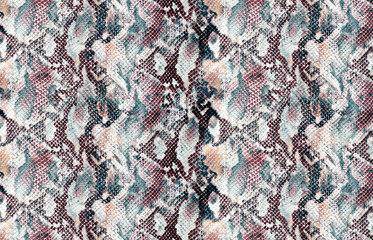 Animal skin pattern seamless. Design for fabric,