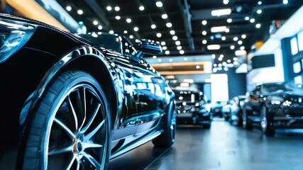 Discover the elegance and performance of high-end vehicles displayed in a contemporary showroom, showcasing their unique designs and features