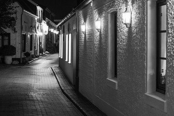 Abendstimmung im Fischerdorf Greetsiel