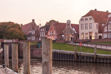 Abendstimmung im Fischerdorf Greetsiel