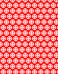 red and white pattern