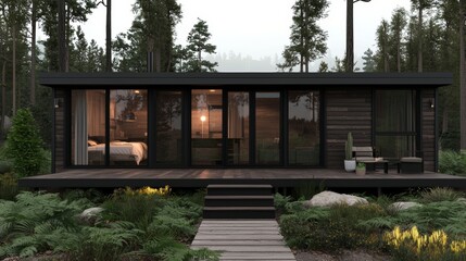 Cozy Tiny House in Serene Forest Setting