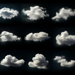 blue sky with clouds