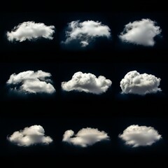 blue sky with clouds