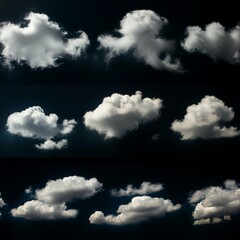 blue sky with clouds