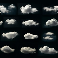 blue sky with clouds