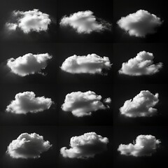 blue sky with clouds