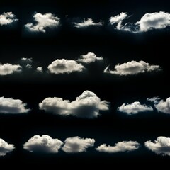 blue sky with clouds