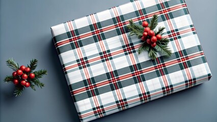 Obraz premium Christmas gift background