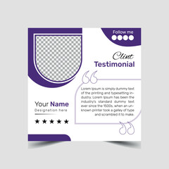 Clint Testimonials design