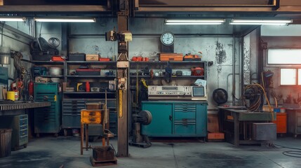 car repair shop with experienced mechanics