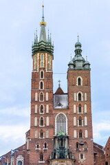 Saint Mary’s Basilica in Krakow, Poland