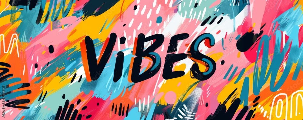 Poster abstract pop art background with 