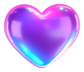 PNG Pastel neon heart abstract night pink.