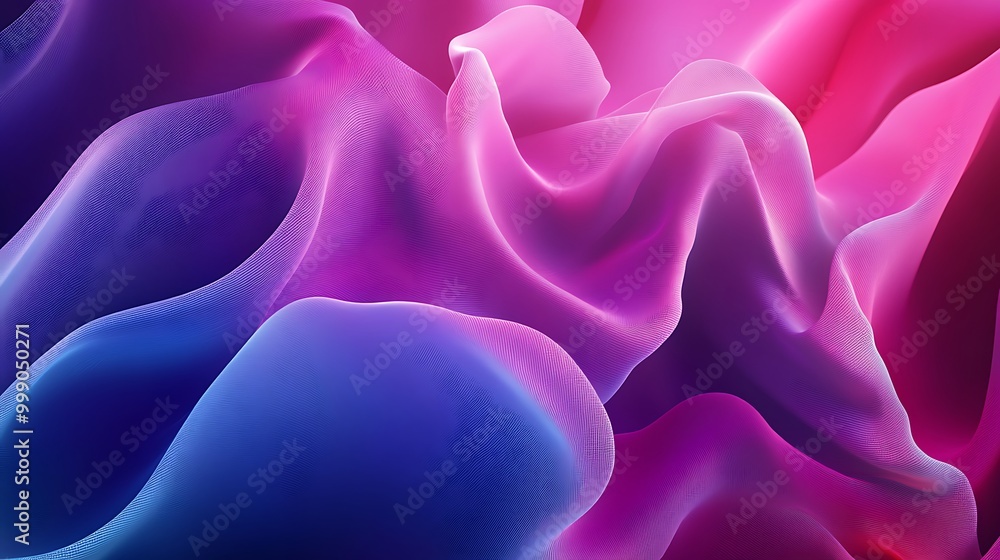 Poster abstract background filled with flowing, smooth shapes and soft transitions