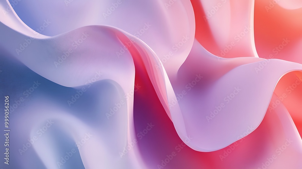 Poster elegant abstract background composed of smooth shapes and subtle color gradients