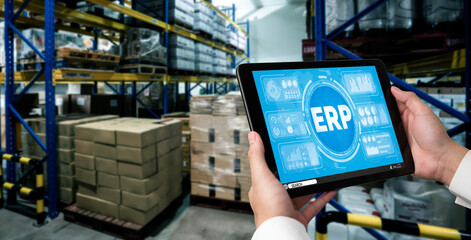 ERP enterprise resource planning software for modish business to plan the marketing strategy
