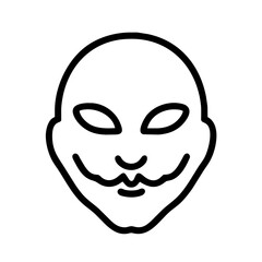 Obraz premium Anonymous Mask
