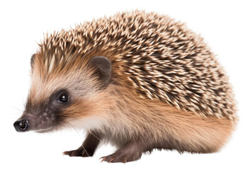 Fototapeta premium PNG Hedgehog porcupine animal mammal.