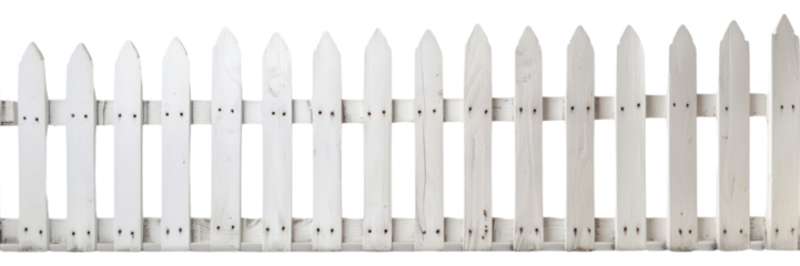 PNG  New white painted wooden fence outdoors picket nature.