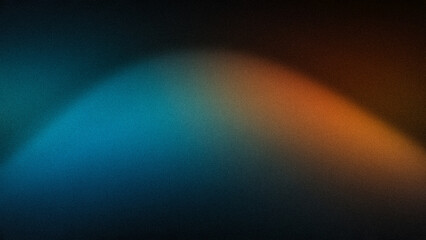 An abstract gradient with a smooth transition between deep teal and warm orange hues, featuring a grainy texture. Ideal for backgrounds, wallpapers, and creative digital designs