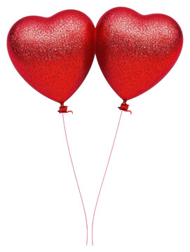 recommend clip art: PNG 2 heart balloons red white background celebration.