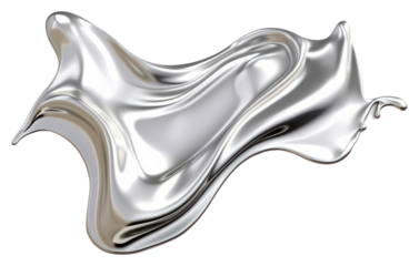 PNG 3d render of sheild silver shape metal.