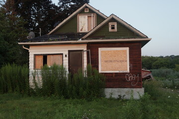 old house in the woods