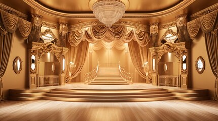 華やかなステージ